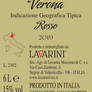 "PIASSARON" Rosso Verona IGT 2019