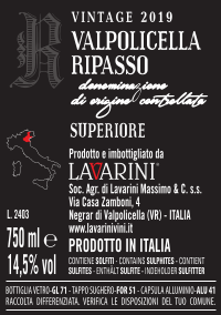 Valpolicella Ripasso Superiore DOC 2019
