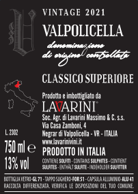 Valpolicella Classico Superiore DOC 2021