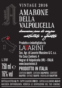 Amarone della Valpolicella DOCG 2016