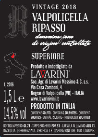 Magnum 1,5 Liters Valpolicella Ripasso Superiore DOC 2018
