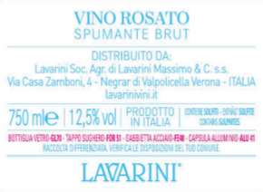 6 Bottles Rosato Spumante Brut